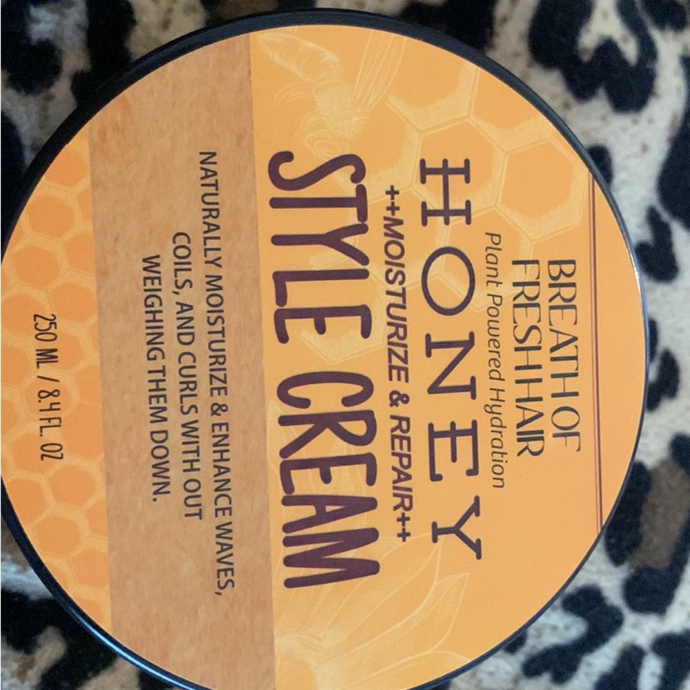 Breath of Fresh Hair Honey Style Cream - plant based -Woman Owned-Urban Hydratio